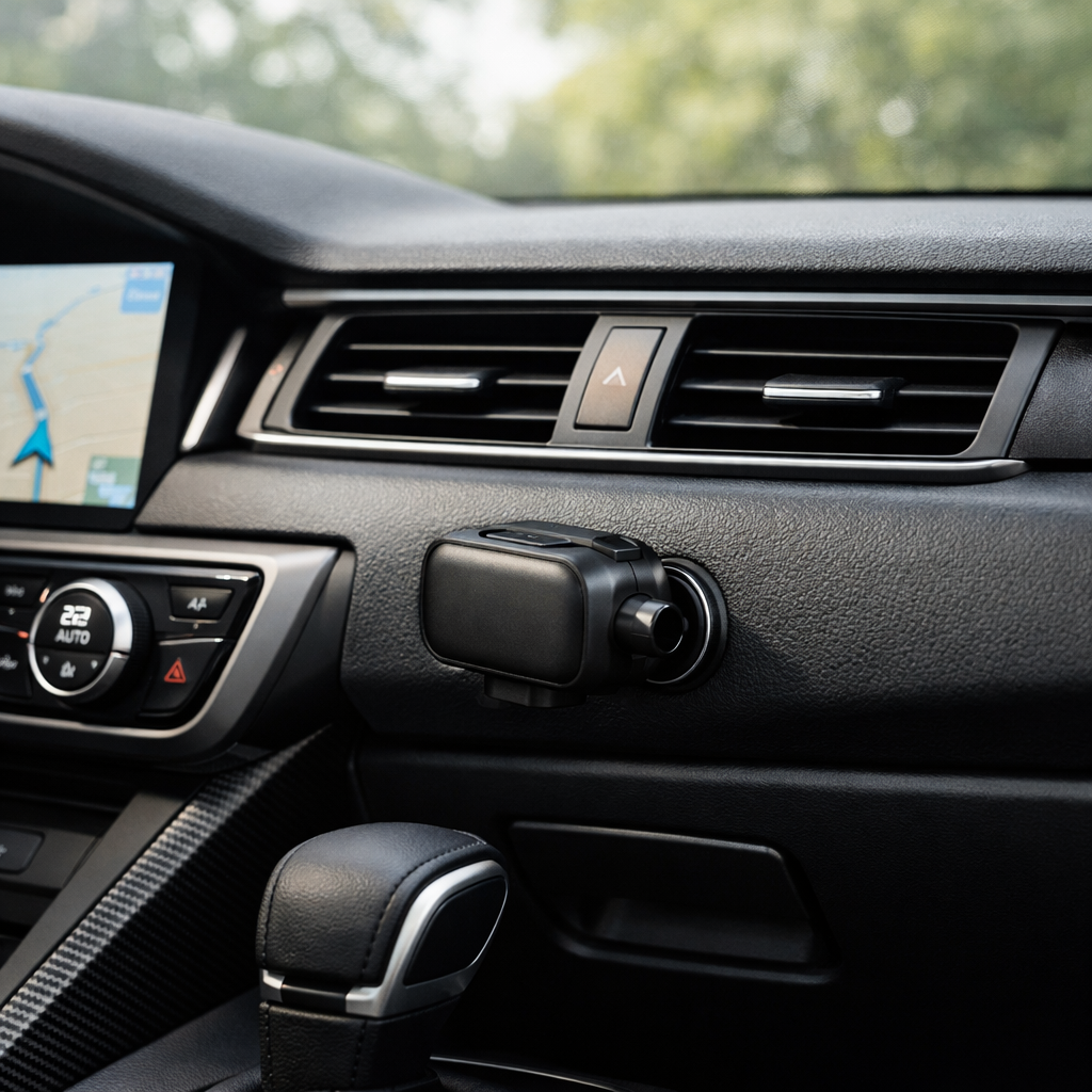 Aaviro Orbit™ Car Charging Hub | Retractable 4-Device Power