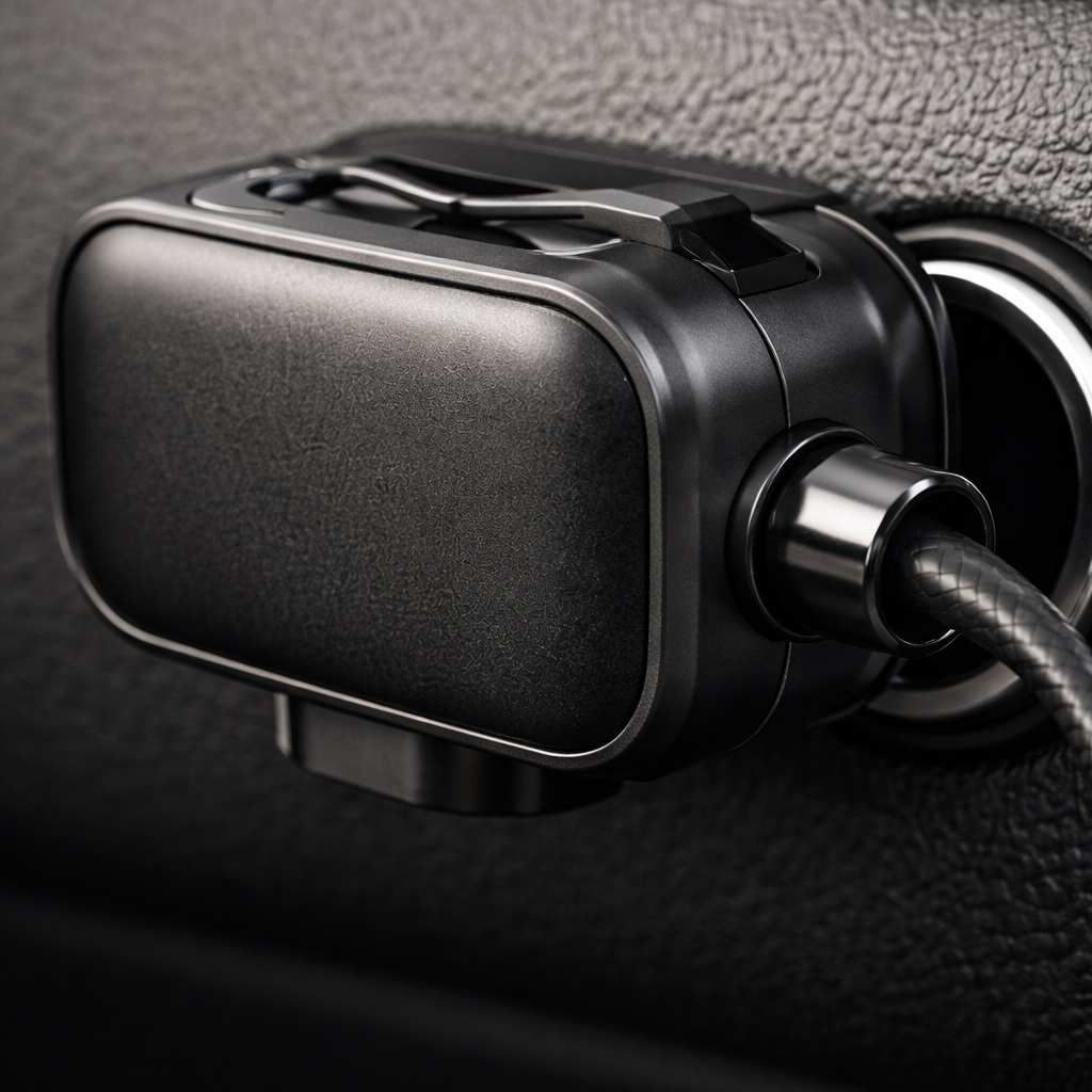 Aaviro Orbit™ Car Charging Hub | Retractable 4-Device Power